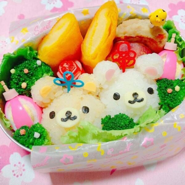 ひな祭りに作ってあげたい 子どもが喜ぶおひなさまキャラ弁 22年2月19日 ウーマンエキサイト 3 3