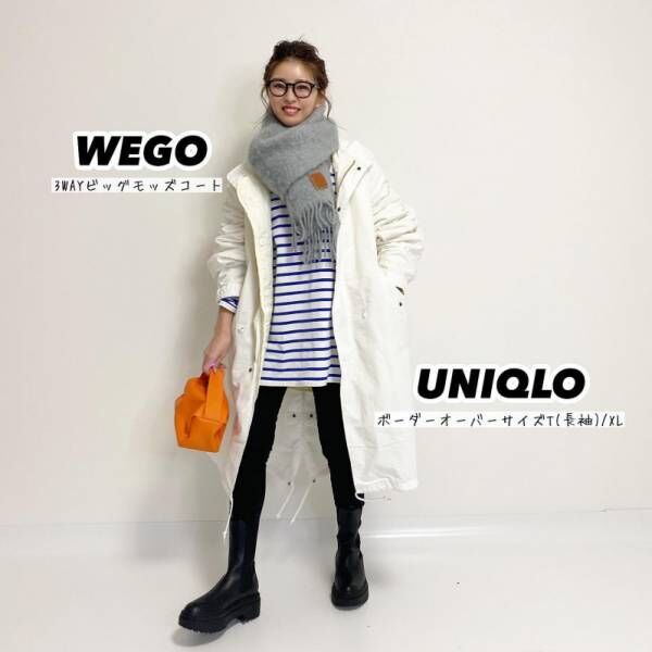 売り切れ前にお店にダッシュ！体型カバーも叶う【UNIQLO】ボーダーT