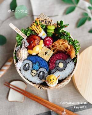 アンパンマン、トトロ、ポケモンもデコ巻きに！子どもも完食間違いなし