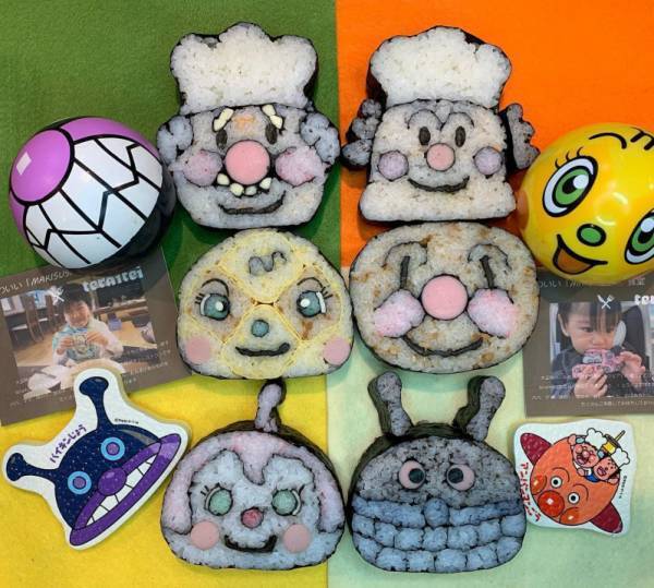 アンパンマン、トトロ、ポケモンもデコ巻きに！子どもも完食間違いなし