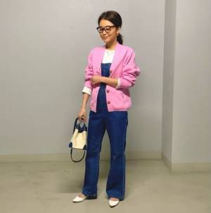 再入荷待ちで狙いたい【GU】デニムスリムサロペットパンツ