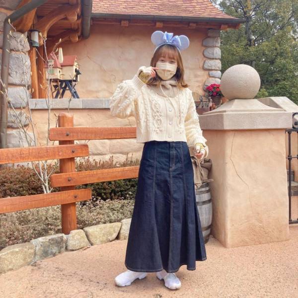 これで1990円！しゃれ見え抜群【GU】デニムマーメイドスカートに注目