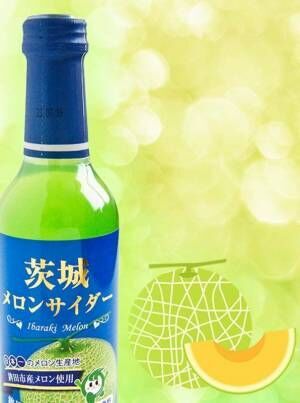 【茨城県・メロンサイダー】贅沢すぎる炭酸ジュース