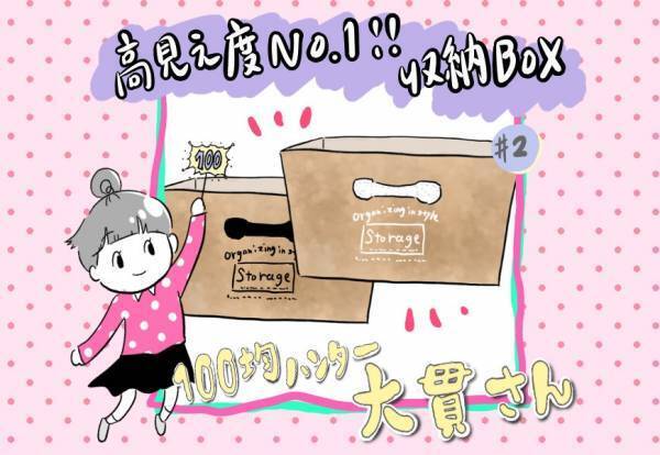 良すぎて二度見！ダイソー「折り畳めるコルクストレージBOX」