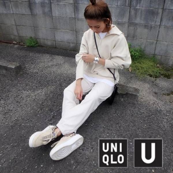 1 990円でおしゃ見え確実 ユニクロ スウェットパンツの春コーデ集 22年4月7日 ウーマンエキサイト 2 3