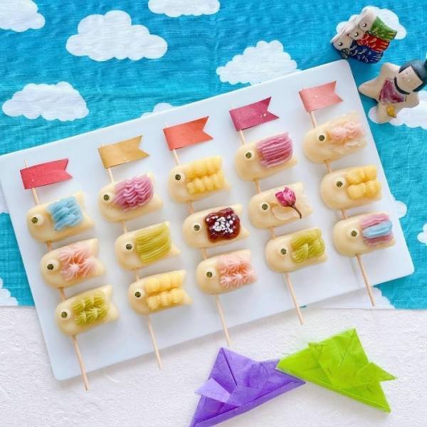 かわいすぎてごめんなさい♡こいのぼりモチーフの映えおやつ5選