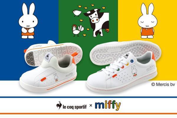 思わずキュン♡【ルコックスポルティフ×ミッフィー】の高機能スニーカーが登場