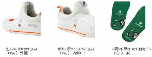 思わずキュン♡【ルコックスポルティフ×ミッフィー】の高機能スニーカーが登場