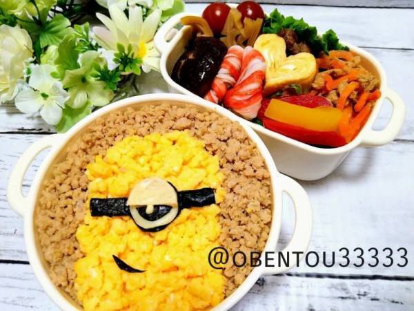 見た瞬間に大喜び！パクパク食べたくなる【ミニオン弁当】とっておき手作り6選