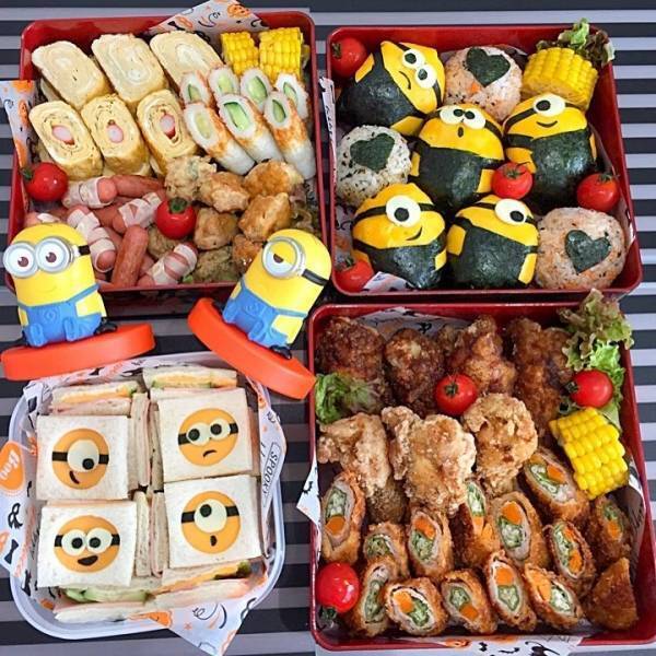 見た瞬間に大喜び！パクパク食べたくなる【ミニオン弁当】とっておき手作り6選