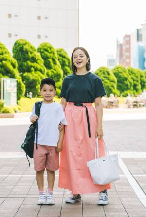 大事なのは清潔感！さわやかコーデの親子多数♡mamagirl 【親子SNAP2022春】Vol.4