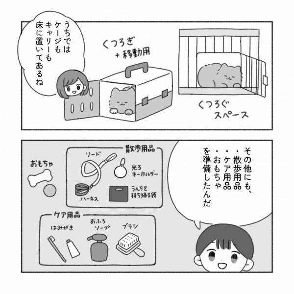 何が必要？【こいぬを迎える準備】マンガでまるわかり！
