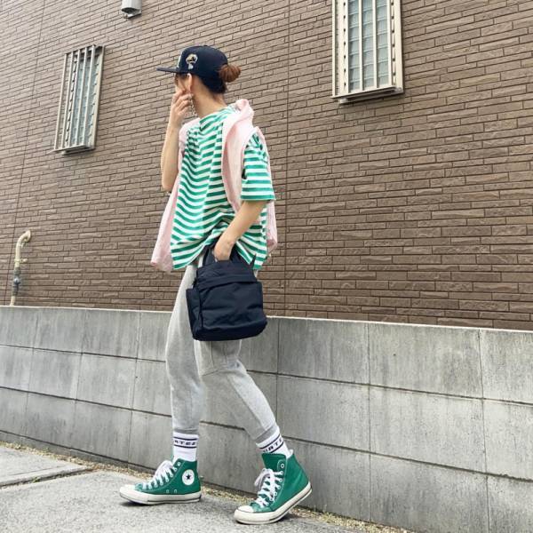 【グリーン】で映え感底上げ！周囲とのおしゃれ差は旬カラーが決め手