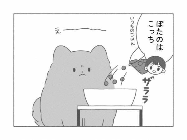 ご飯を前にボイコット？！飼い主の神対応に愛犬も感激！