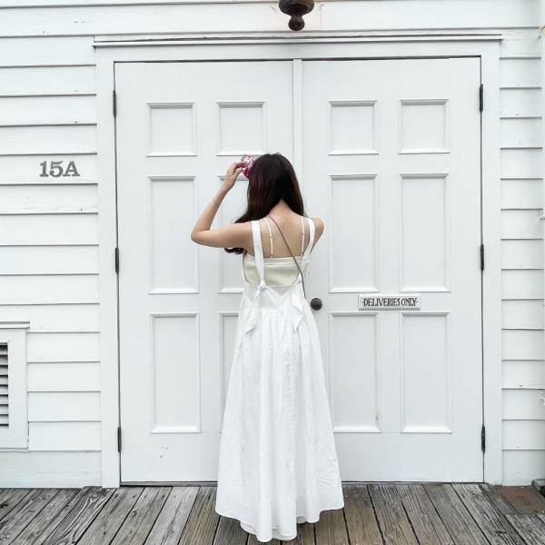 【女っぽカジュアな白ワンピ♡】インスタで見つけたおしゃれ6選