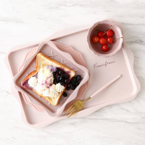 のせて焼けばサクサク？！【Francfranc】新作トーストプレートでリッチな朝時間もいいね！