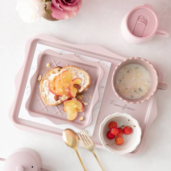 のせて焼けばサクサク？！【Francfranc】新作トーストプレートでリッチな朝時間もいいね！