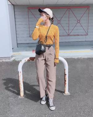 着やせ確実！【GU】指名買いセーターはコンパクトさと萌え袖が決め手です