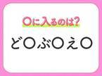 【穴埋めクイズ】難易度高くないはずなのに…空白に入る文字は？