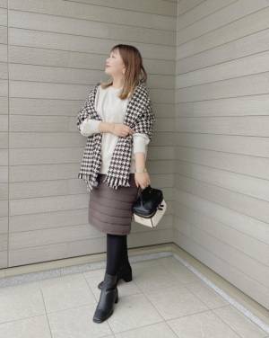 出会えたらラッキー♪ニトリ【N+】美シルエットが際立つダウンスカートがおしゃれと話題！