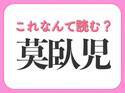 【莫臥児】はなんて読む？くねくね曲がる遊び道具です