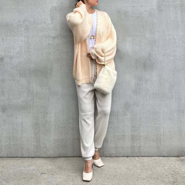 高見え＆スタイルアップの神アイテム降臨！【GU】ニットジョガーパンツ