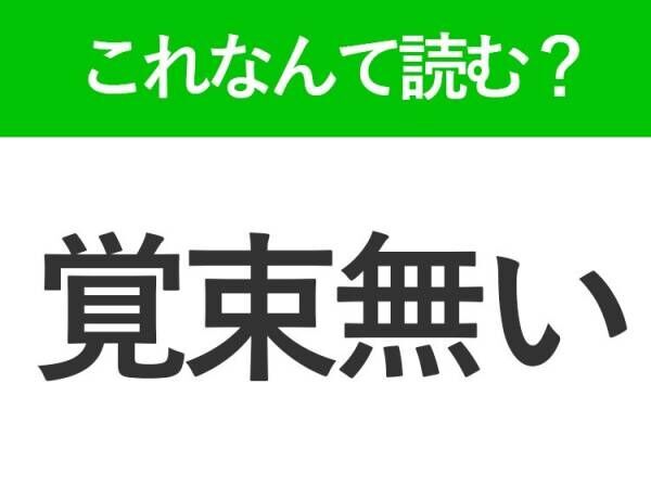 【覚束無い】はなんて読む？ぼんやりしたイメージの言葉！