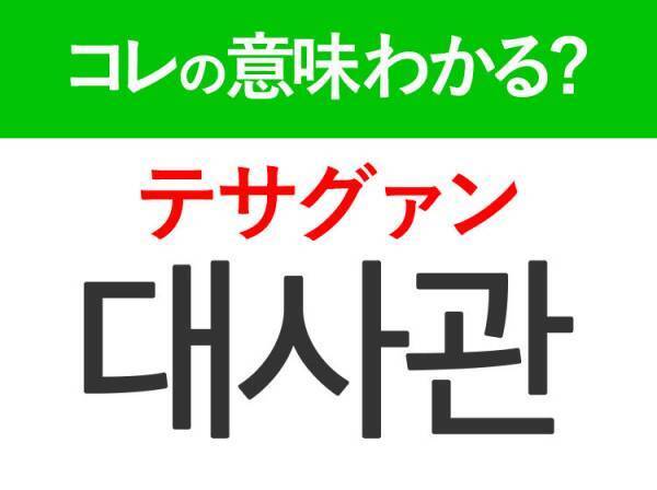 韓国語「대사관（テサグァン）」の意味は？旅行中のトラブルに備えて覚えてほしいあの言葉！