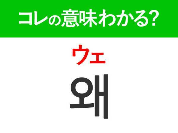 韓国語「왜（ウェ）」の意味は？もっと理由を知りたいときに使えるあの言葉！