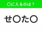 【穴埋めクイズ】難易度は低いんですが…空白に入る文字は？