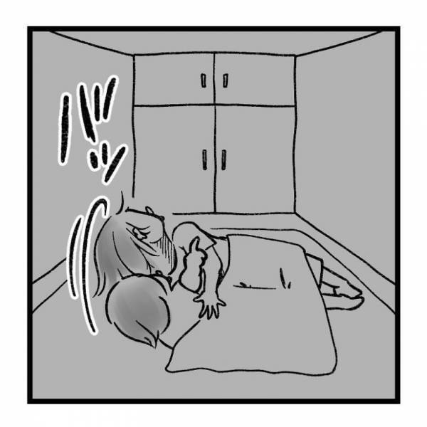 【育児マンガ】「何が見えているの！？」押入れを指さす娘がコワすぎた！