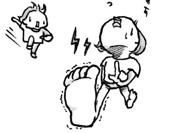 【育児マンガ】あなたは分かる？「砂が足の中に入った」4歳児が表現したこの現象って！？