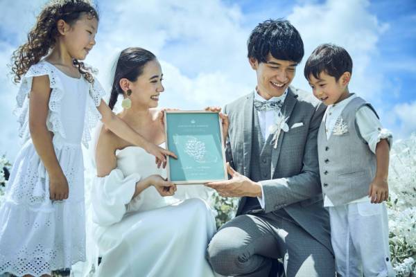 「パパ＆ママリゾ婚、子どもと一緒に！」二人の想いを叶える【ワタベウェディング】が安心♪