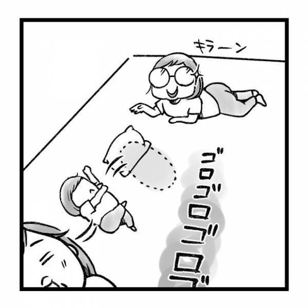 【育児マンガ】「イヤイヤ期の朝あるある」起きた瞬間ブチギレ！？“枕”をめぐって母娘バトル