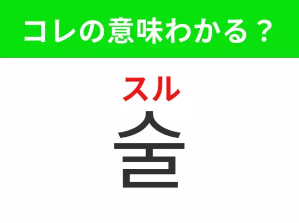 【韓国グルメ編】覚えておきたいあの言葉！「술（スル）」の意味は？