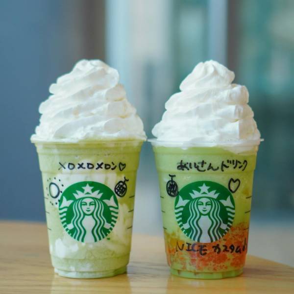 「カスタムレシピは必見」♡【スタバ】完熟メロンのみずみずしい新作フラペチーノが登場！