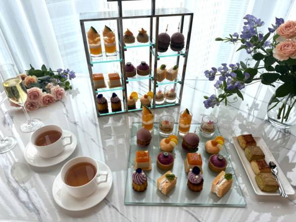 「メロンの上品な甘みがふわっとお口に広がる♡」【コンラッド東京】新作アフタヌーンティー試食レポ