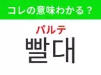 【韓国生活編】覚えておきたいあの言葉！ 「빨대（パルテ）」の意味は？