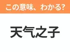 【中国語クイズ】「天气之子」は何の映画タイトル？天気をテーマしたあの大ヒット映画！