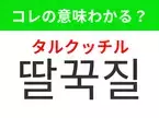 【韓国生活編】覚えておきたいあの言葉！ 「딸꾹질（タルクッチル）」の意味は？