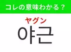 【韓国生活編】覚えておきたいあの言葉！ 「야근（ヤグン）」の意味は？