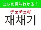 【韓国生活編】覚えておきたいあの言葉！ 「재채기（チェチェギ）」の意味は？