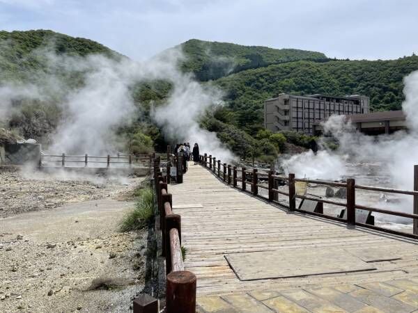 「長崎県には山と海が1日で楽しめる温泉地がある！？」山の雲仙温泉、海の小浜温泉【九州ママ通信Vol.5】