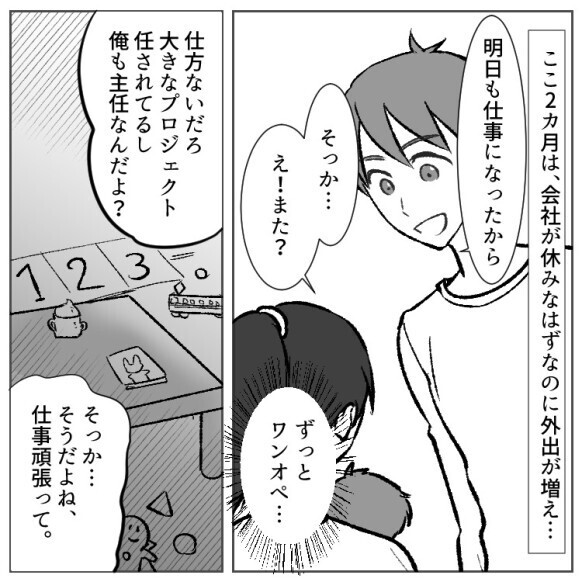 夫が不倫！？【既婚者専用マッチングアプリ】若い女性とデートした夫の末路は？