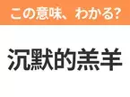 【中国語クイズ】「沉默的羔羊」は何の映画タイトル？FBI訓練生と獄中の殺人鬼によるサイコスリラー作品！