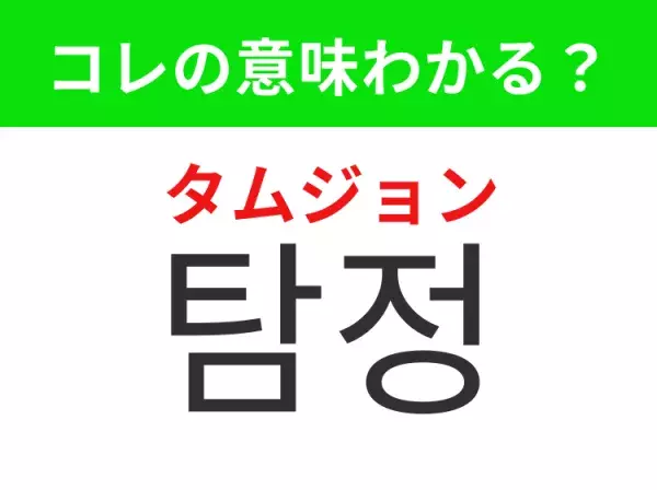 【韓国ドラマ編】覚えておきたいあの言葉！「탐정（タムジョン）」の意味は？