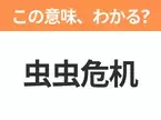 【中国語クイズ】「虫虫危机」は何の映画タイトル？小さな虫たちの世界を舞台にした冒険ファンタジー！