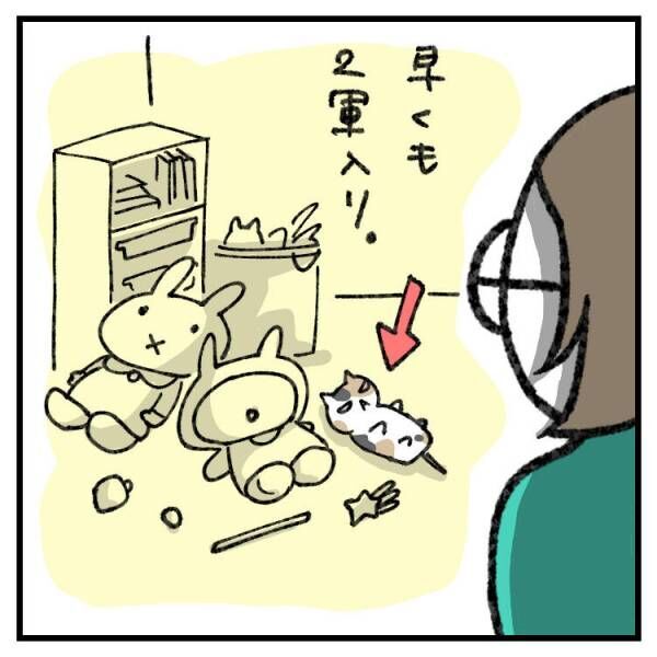 【育児マンガ】猫を飼いたいけどぬいぐるみで我慢！しかし1週間後まさかの悲劇が…