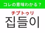 【韓国生活編】覚えておきたいあの言葉！「집들이（チプトゥリ）」の意味は？