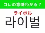 【K-POP編】覚えておきたいあの言葉！「라이벌（ライボル）」の意味は？